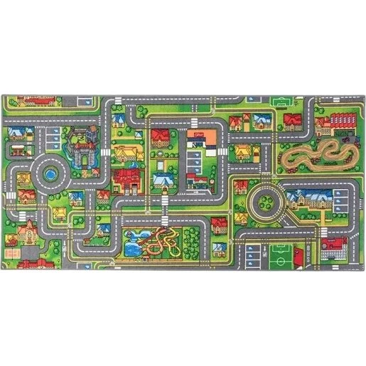 Rebel Roads City Life Gulvtæppe 95 x 200 cm