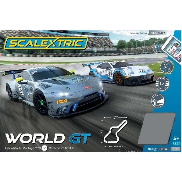 Scalextric ARC AIR World GT 1:32 - Porsche vs Aston Martin