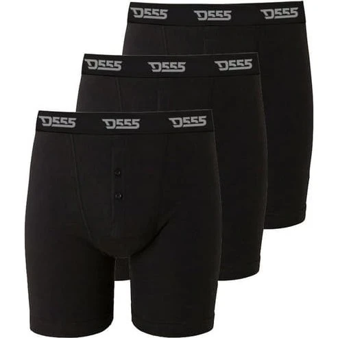 Duke Mens D555 Driver 2 Boxer Shorts - 3-pak