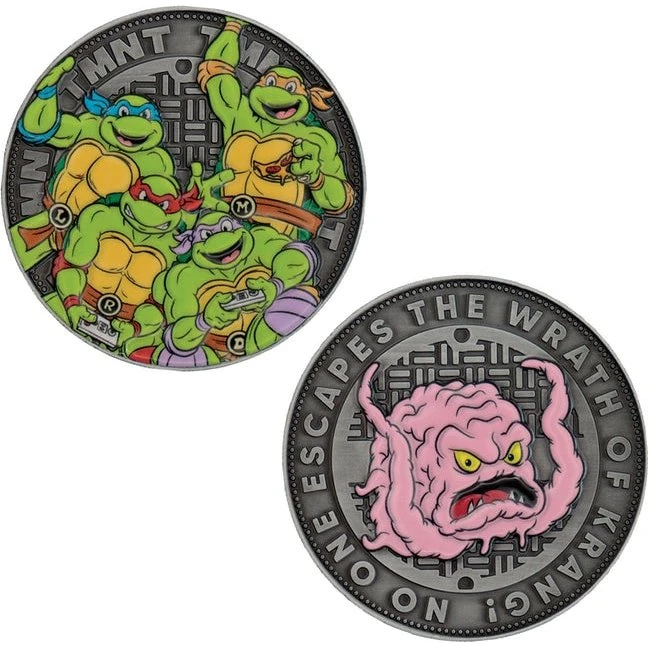 FaNaTtik TMNT Krang Samlermønt - Begrænset Oplag