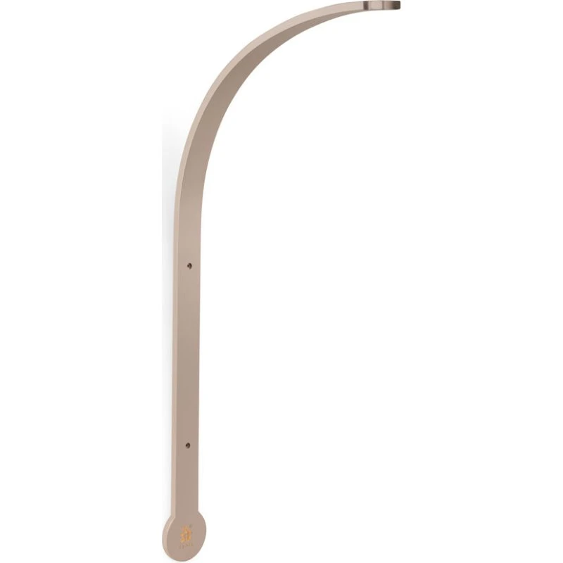 Sebra Vægmonteret sengehimmel-holder Jetty Beige 77 cm