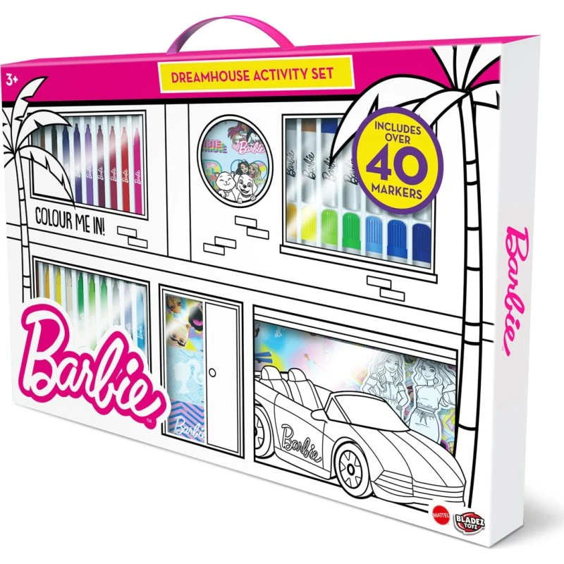 Barbie Maker Kitz Mega Marker Set - Dreamhouse Activity Set
