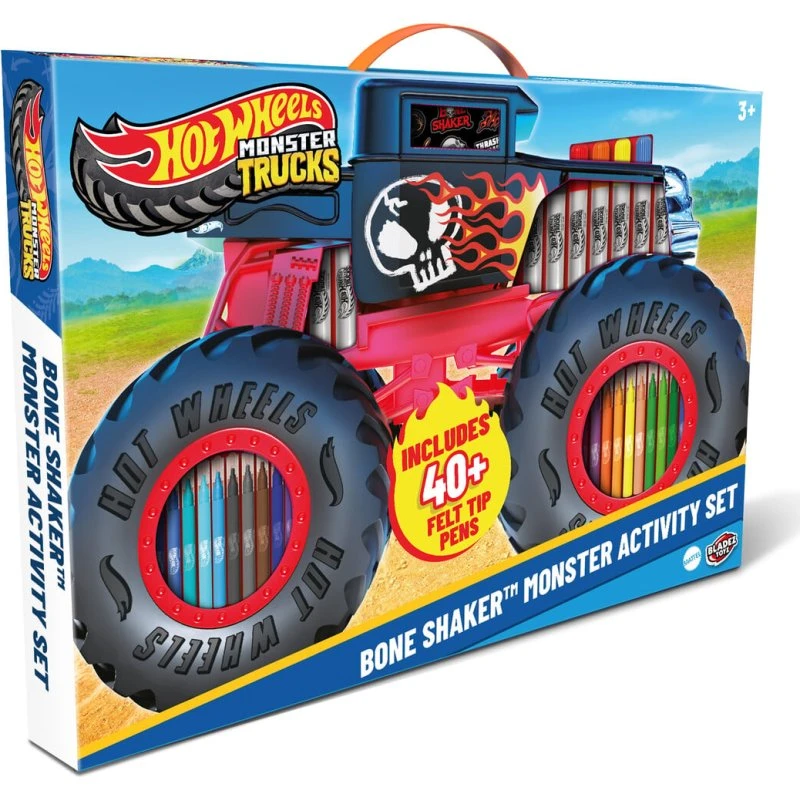 Hot Wheels Bone Shaker Monster Activity Set