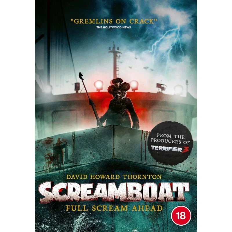 Screamboat DVD - Gyserkomedie med David Howard Thornton