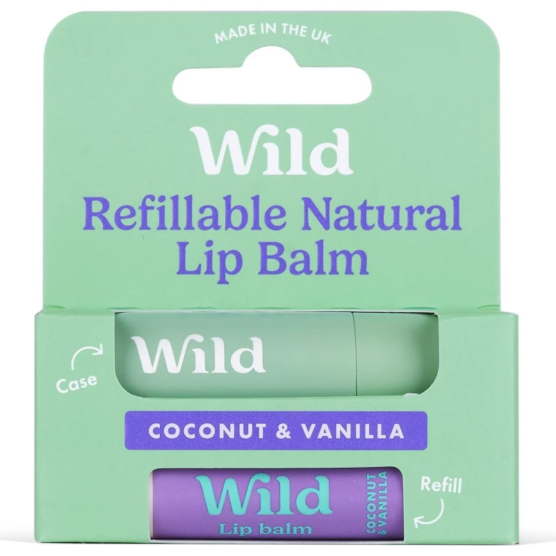 Wild Lip Balm Sage Case Coconut & Vanilla 4,5g