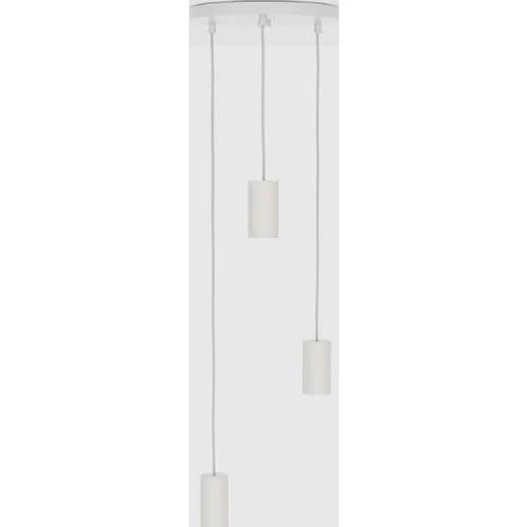 Tala Alumina Triple pendel, hvid