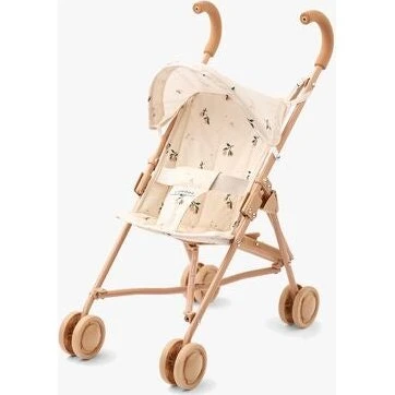 LIEWOOD Elsie dukkeklapvogn Peach/Sea Shell 54×27×48 cm