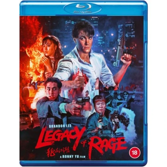 Legacy of Rage Blu-ray - Actiondrama med Brandon Lee