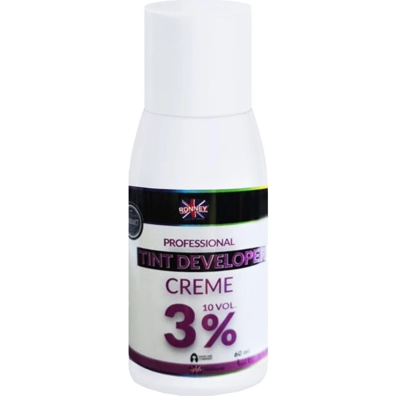 Ronney Oxydant 3% - Henna-oxidant til øjenbryn, 60ml