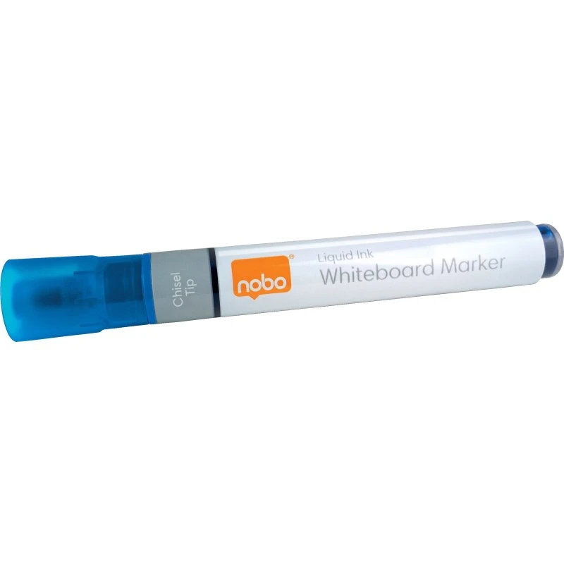 Nobo Whiteboard Marker Blå 4 mm Skrå spids (10 stk.)