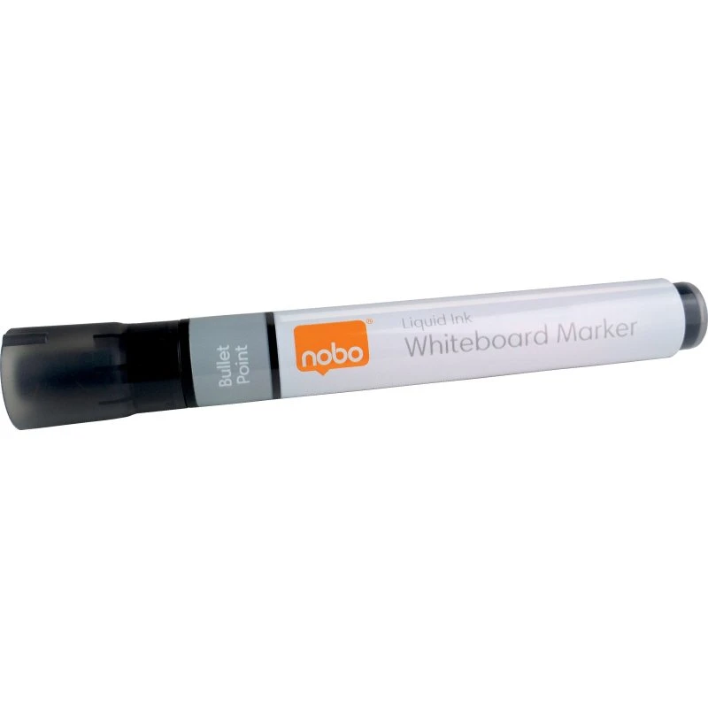 Nobo Whiteboard Marker Sort 3mm - Pakke med 10 stk.