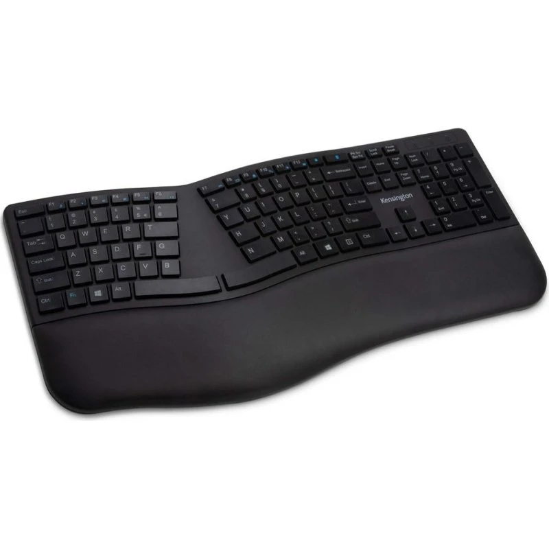 Kensington K75401DE Pro Fit Ergo Trådløst Tastatur - Sort