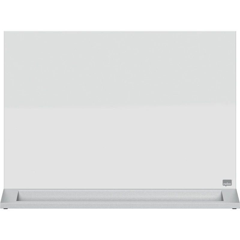 Nobo Skrivebordstavle Glas Hvid 58x44cm Magnetisk
