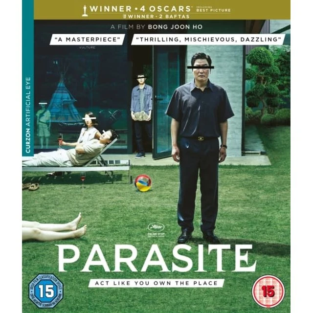 Parasite Blu-ray - Koreansk satirisk sort komedie