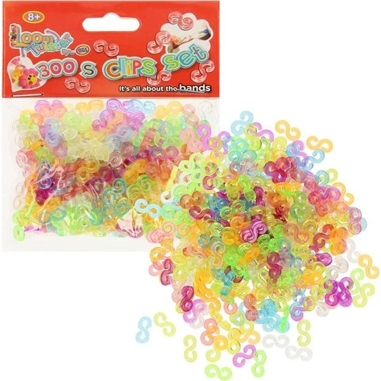 Loom Twister Clips 300 stk.