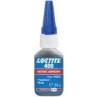 Loctite 480 Hurtiglim, Sort, 20g