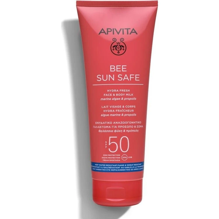 Apivita Bee Sun Safe Hydra Ansigts- og kropsmælk SPF50 200 ml