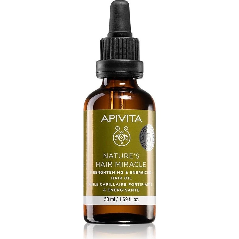 Apivita Nature's Hair Miracle Styrkende Hårolie 50 ml