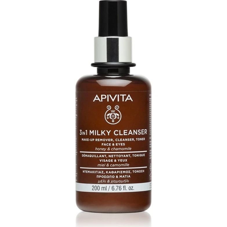 Apivita Rensemælk 3 i 1 Chamomile & Honey 200 ml