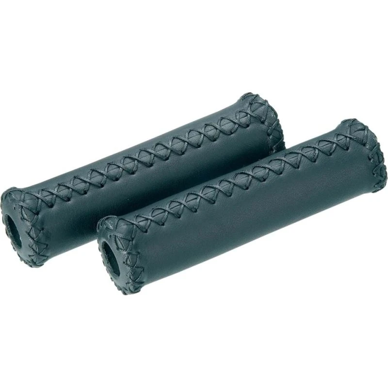 Bike Attitude Læderhåndtag 127 mm, sort