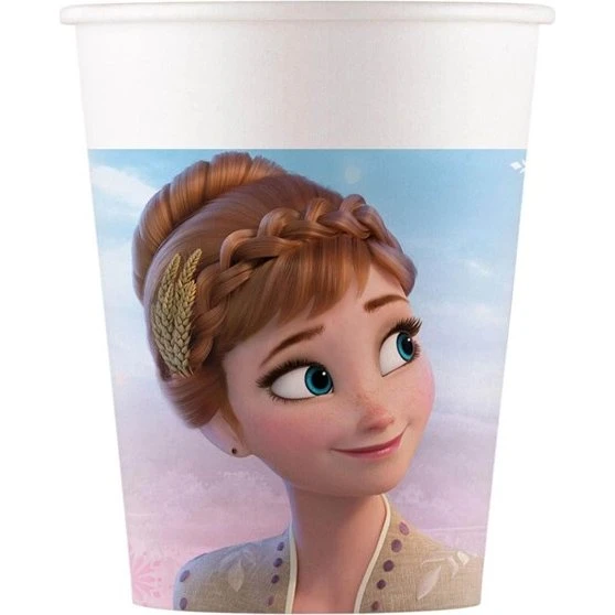 Globos Frozen 2 Wind Spirit papirkopper, 8 stk. 200ml