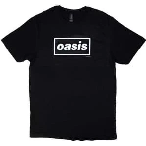 Oasis Unisex T-shirt: Decca Logo (M)