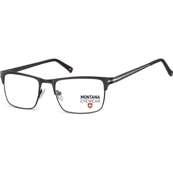 Pros ST306 Herrelæsebriller - Sort Metal - Styrke 1.5