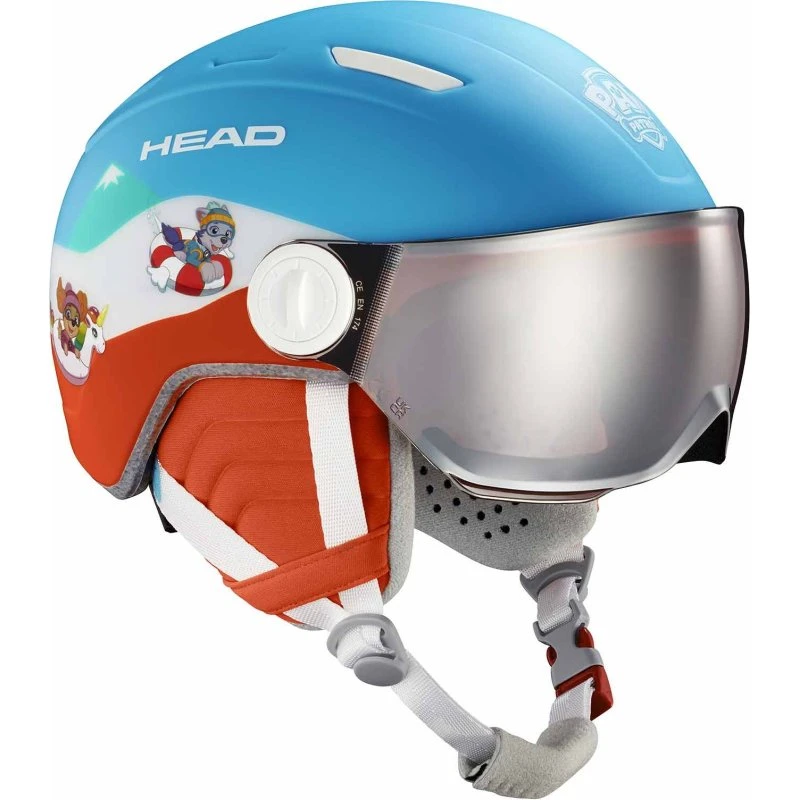 HEAD Paw Patrol Visirhjelm Blå XS-S
