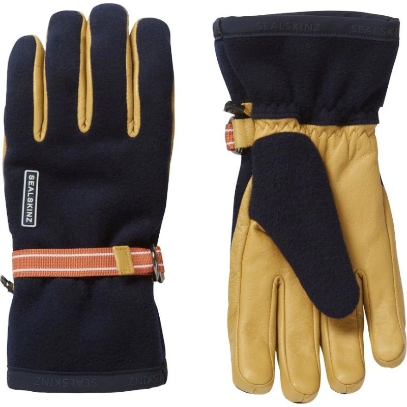 Sealskinz Toftwood Handsker - Navy - Str. S