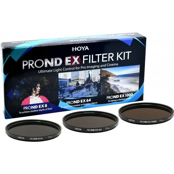 Hoya PROND EX ND-filterkit 58mm (ND0.9/1.8/3.0)