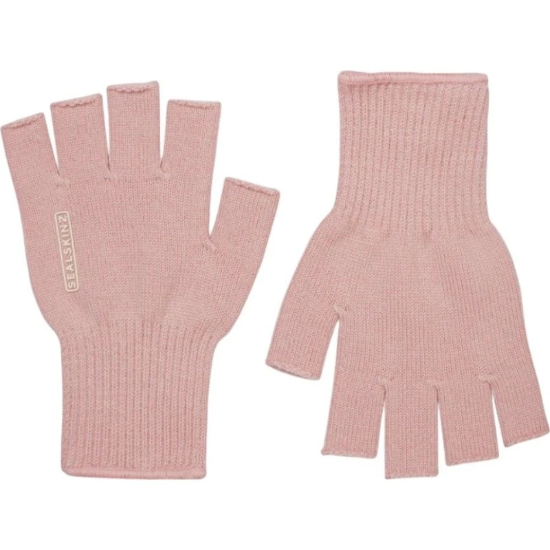 Sealskinz Thornham Merinould-handsker - Lyserød - One Size