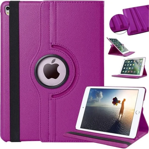iPad Cover 360° Roterbar - Lila - iPad 5./6. gen & Air 2