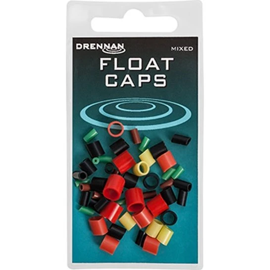 Drennan Float Caps mixed - Bløde flådelastikker i blandede størrelser