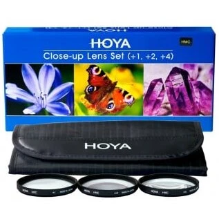 Hoya Close-up filter sæt HMC II +1/+2/+4 67 mm