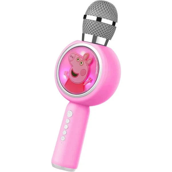 Peppa Pig PopSing LED-mikrofon med lys til børn