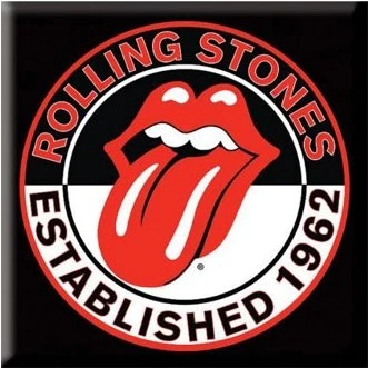 The Rolling Stones Køleskabsmagnet: Est. 1962 (75mm)