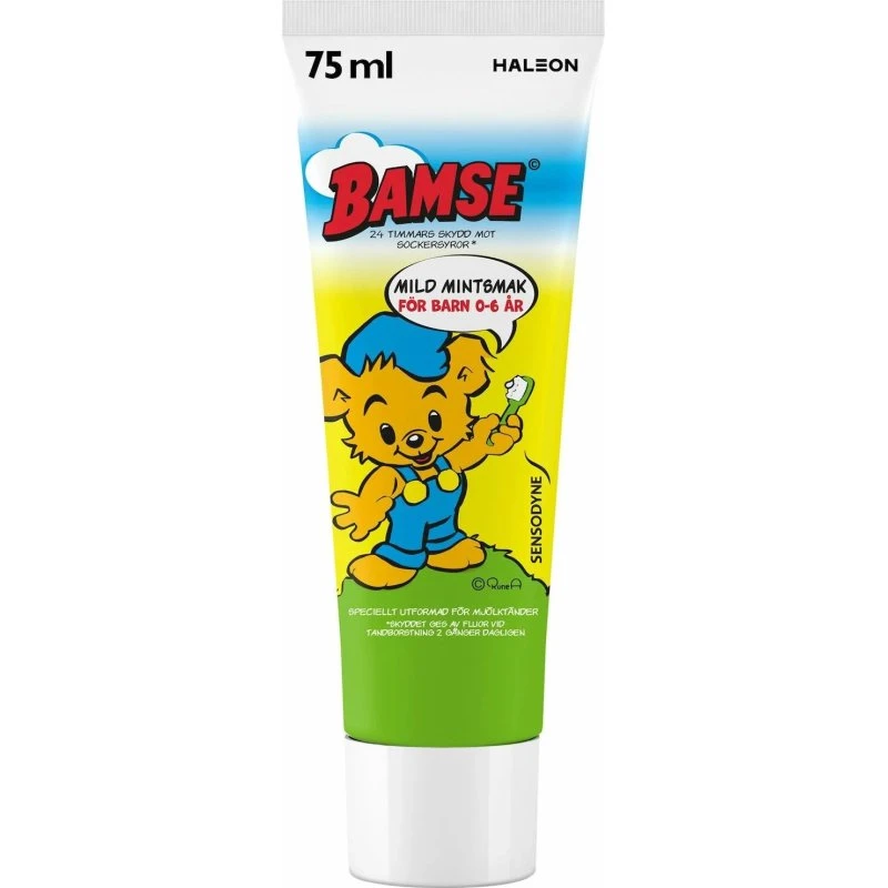 Sensodyne Bamse Kids Tandpasta 75 ml