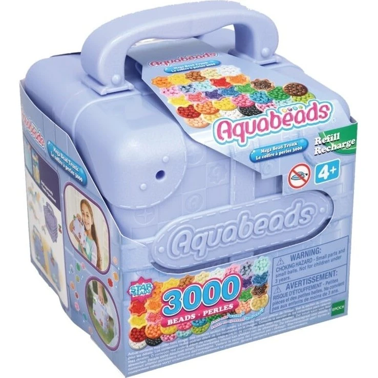 Aquabeads Perler Refill Sæt - 3000 stk. i 30 farver