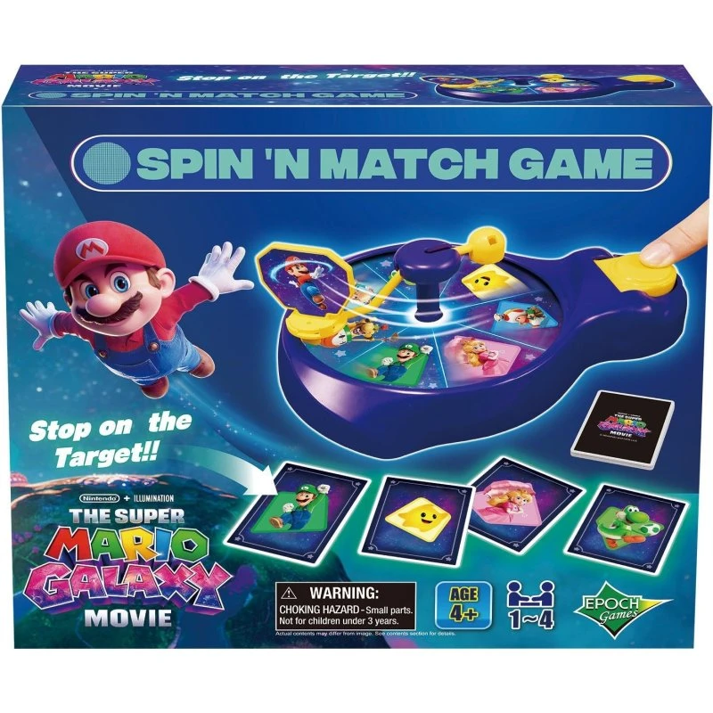 Super Mario Galaxy Movie - Challenge Roulette Brætspil