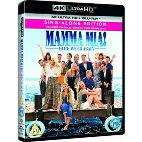 Mamma Mia! Here We Go Again - Soundtrack på Blu-ray