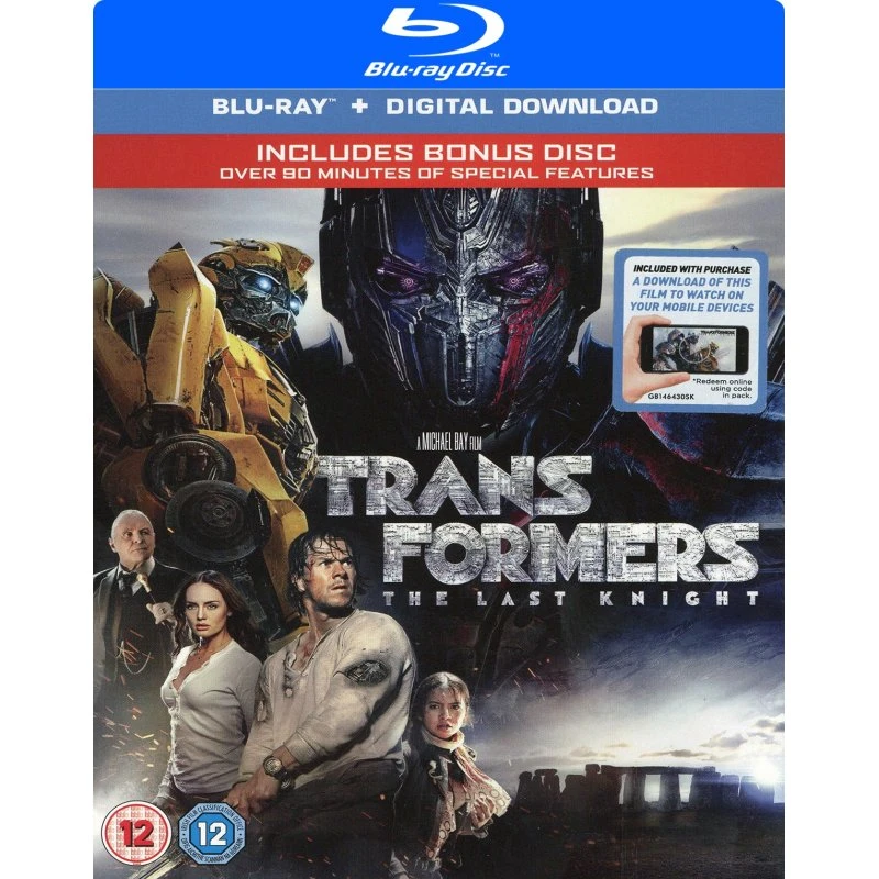 Transformers 5 - The Last Knight Blu-ray (2 discs)