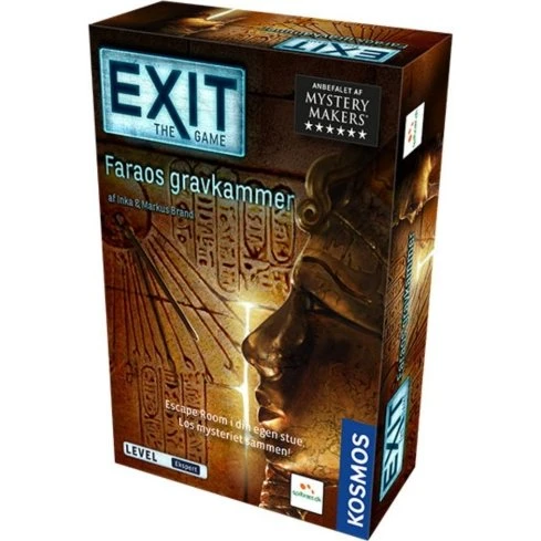 EXIT: Faraos Gravkammer – Escape Room spil (DK)