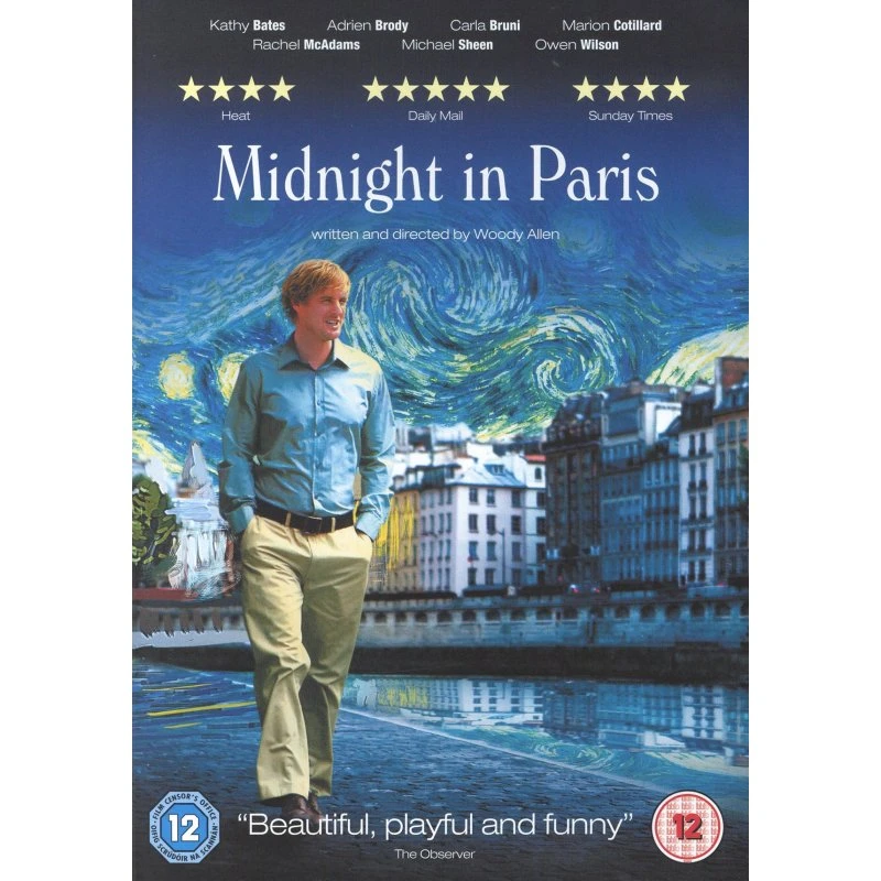 Midnat i Paris / Midnight in Paris (DVD)