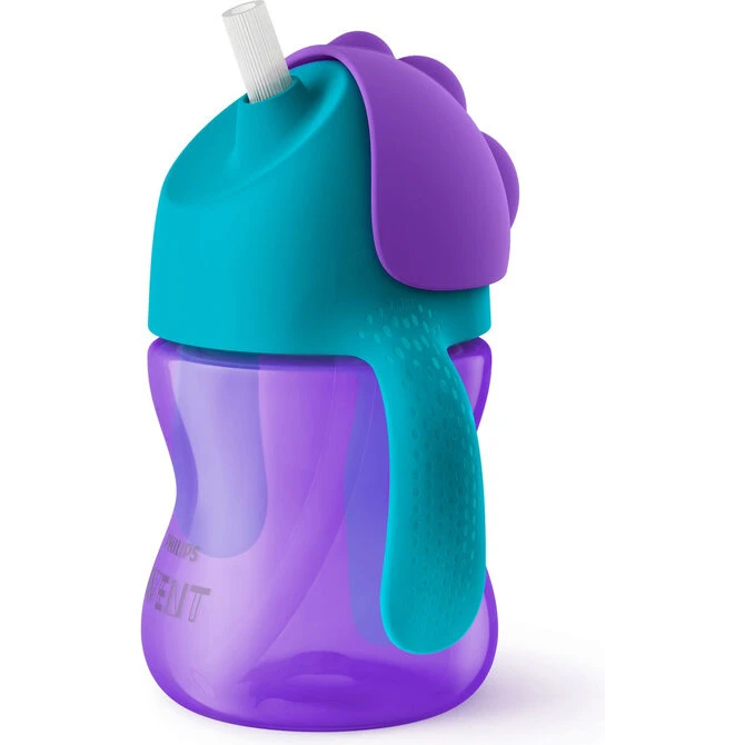 Philips Avent SCF796/02 Sugerørskop 200 ml – Lilla/Grøn