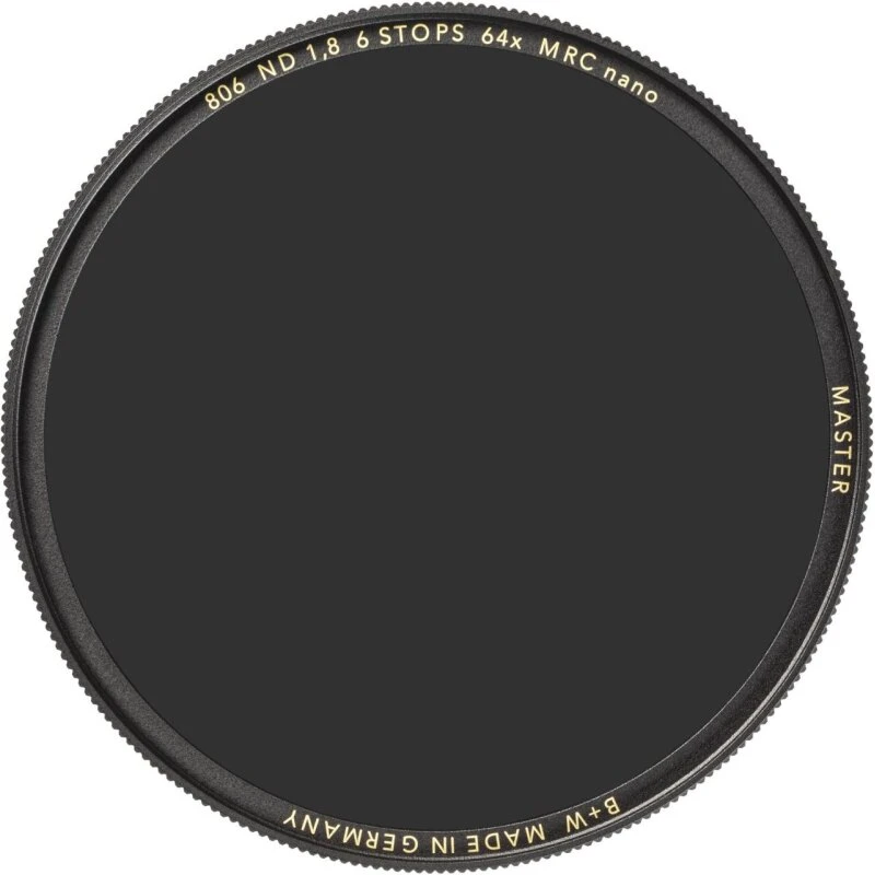 B+W 55 mm ND 1.8 (ND806) MRC Nano Master – 6 stops