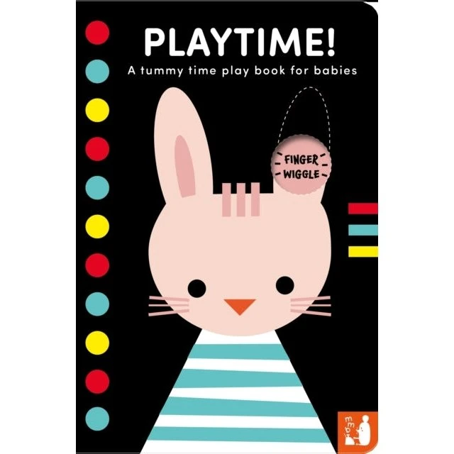 Playtime! Kontrastbog til baby med fingerhuller