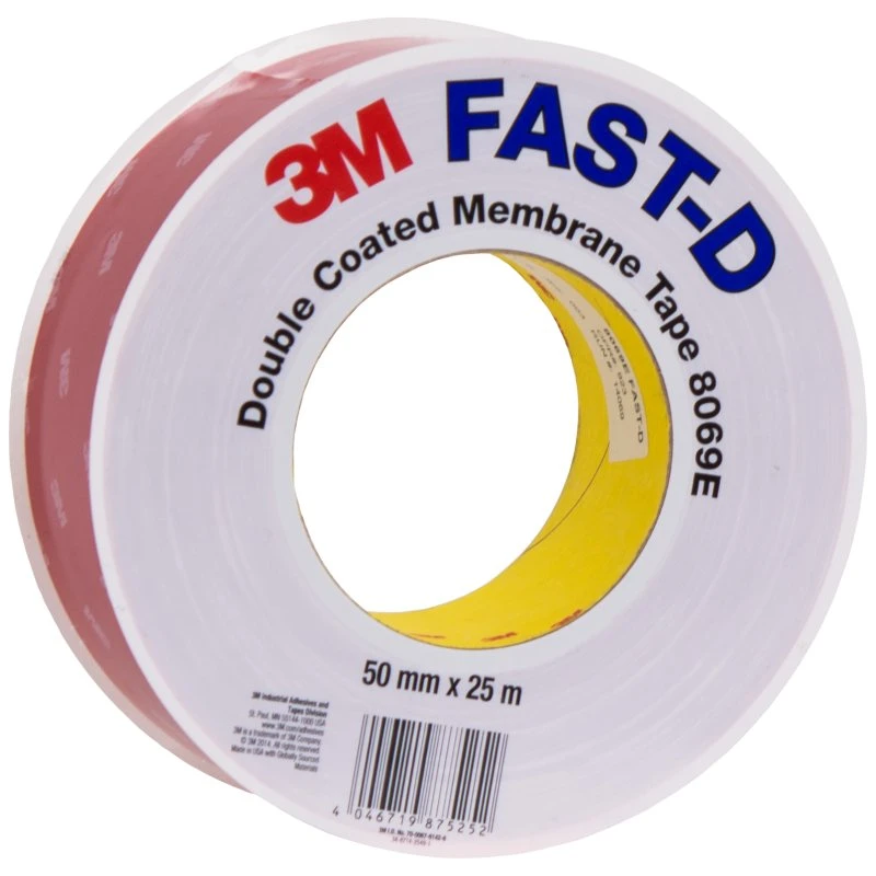 3M Tætningstape 8069E FAST-D dobbeltklæbende 20mm x 25m