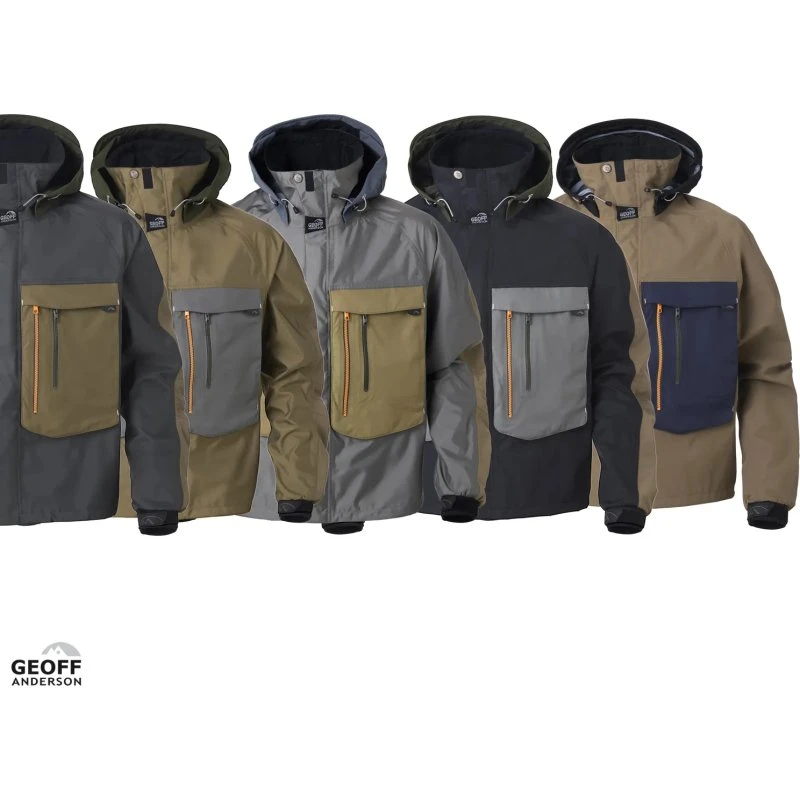 Geoff Anderson WS Pro Color Mix Vadejakke - Grøn, XXL