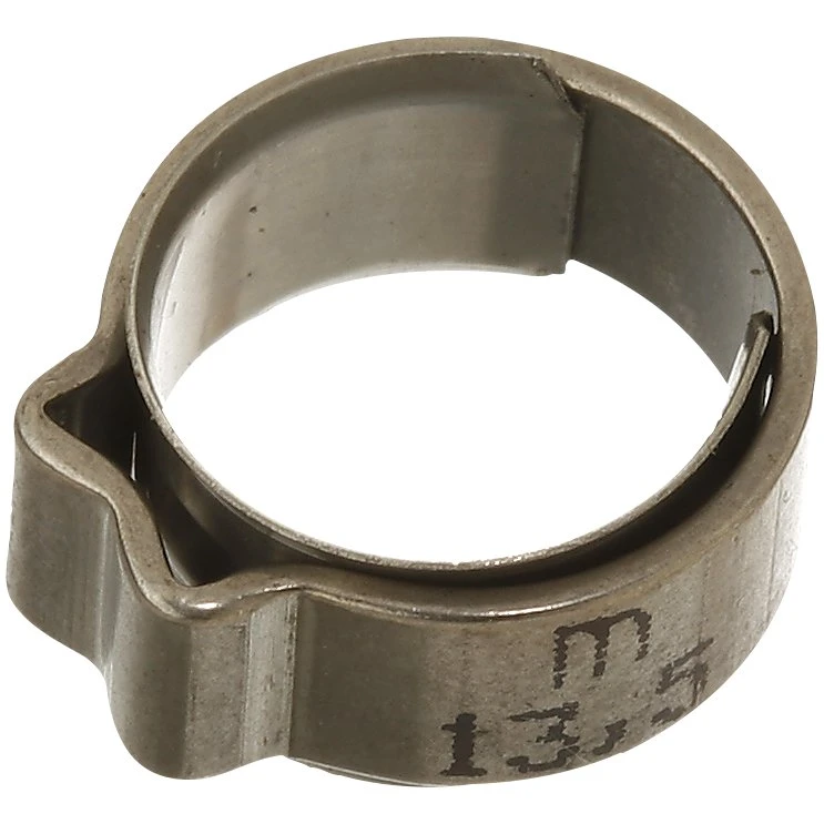 Øreklemme galvaniseret m/1 øre + ring 7.5-9.5mm