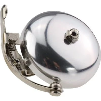 Klassisk Cykelklokke Silver - Høj og klar lyd
